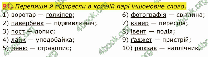 ГДЗ Українська мова 5 клас Онатій 2022