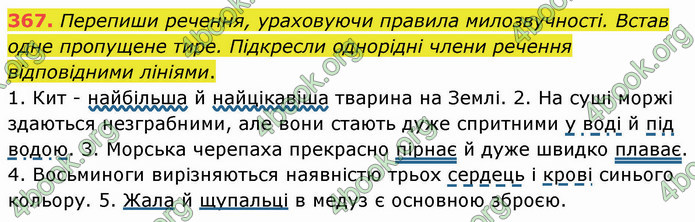 ГДЗ Українська мова 5 клас Онатій 2022