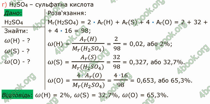 Відповіді Хімія 7 клас Григорович 2015. ГДЗ