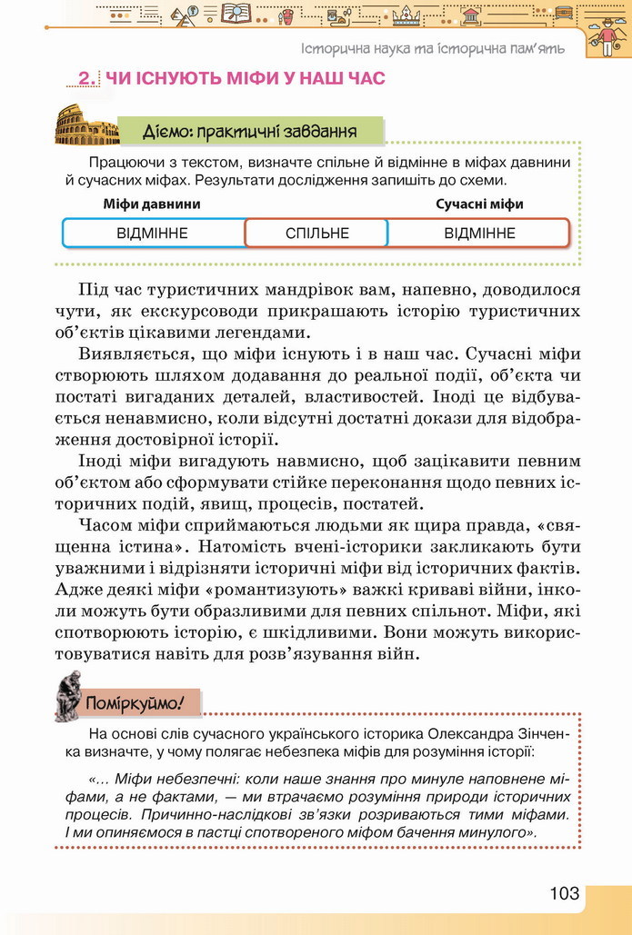 Вступ до історії України 5 клас Щупак 2022