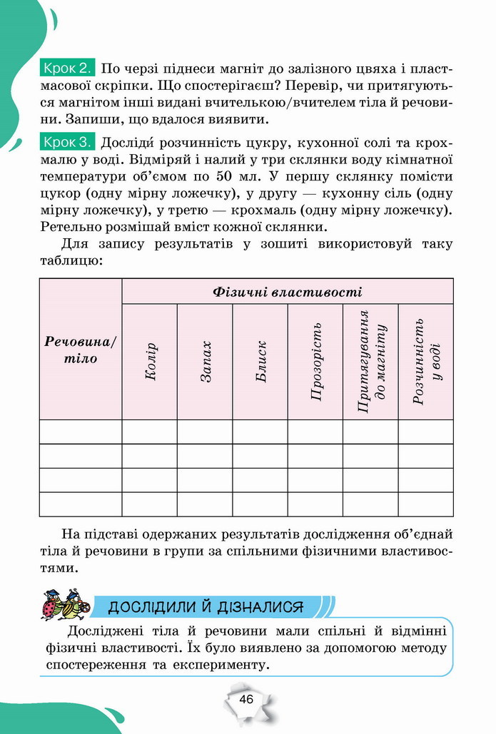 Пізнаємо природу 5 клас Коршевнюк 2022