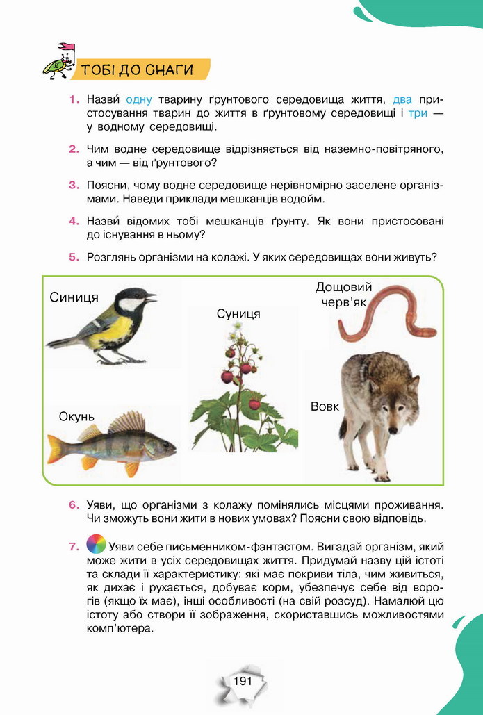 Пізнаємо природу 5 клас Коршевнюк 2022