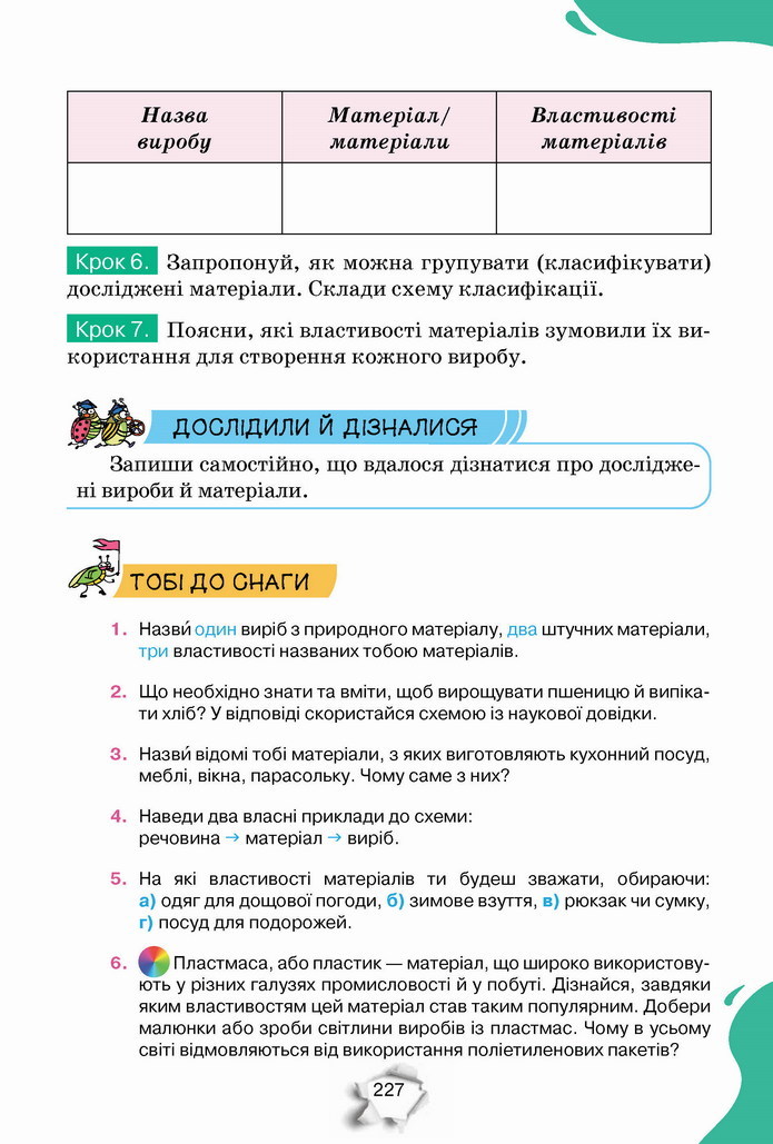 Пізнаємо природу 5 клас Коршевнюк 2022