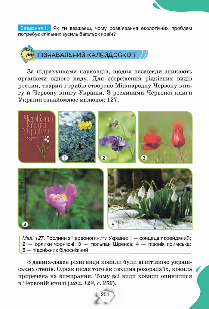 Пізнаємо природу 5 клас Коршевнюк 2022