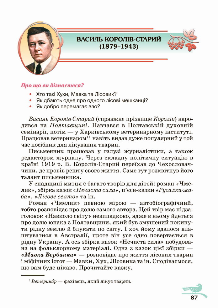 Українська література 5 клас Авраменко 2022