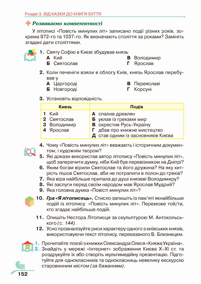 Українська література 5 клас Авраменко 2022