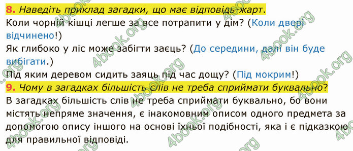 ГДЗ Українська література 5 клас Авраменко 2022