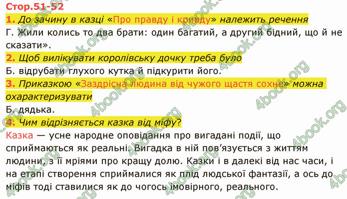 ГДЗ Українська література 5 клас Авраменко 2022