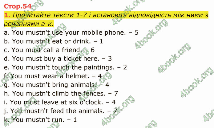 ГДЗ Англійська мова 5 клас Мітчелл