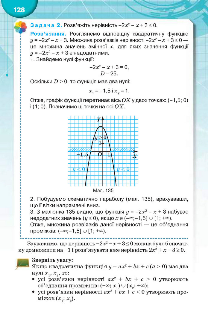 Підручник Алгебра 9 клас Тарасенкова 2017