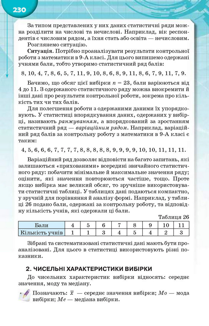 Підручник Алгебра 9 клас Тарасенкова 2017