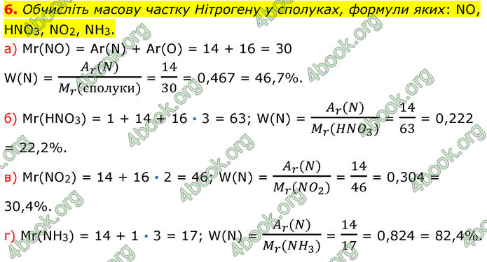 ГДЗ Хімія 7 клас Ярошенко 2015