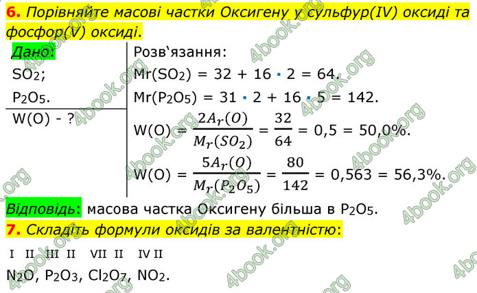 ГДЗ Хімія 7 клас Ярошенко 2015