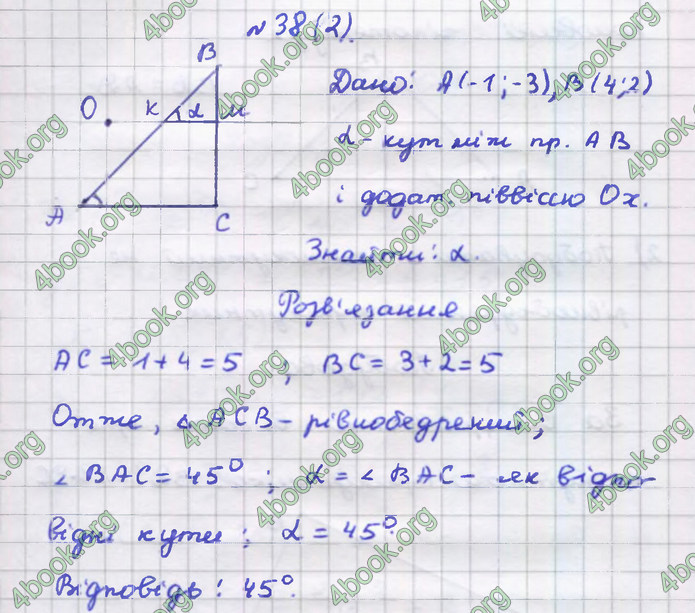 Відповіді Геометрія 9 клас Бурда 2017. ГДЗ