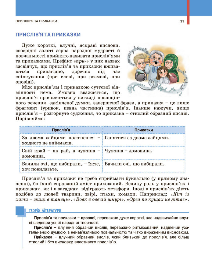 Українська література 5 клас Заболотний 2022