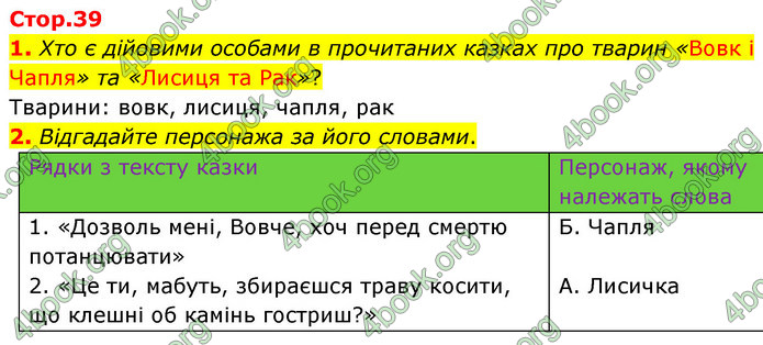 ГДЗ Українська література 5 клас Заболотний