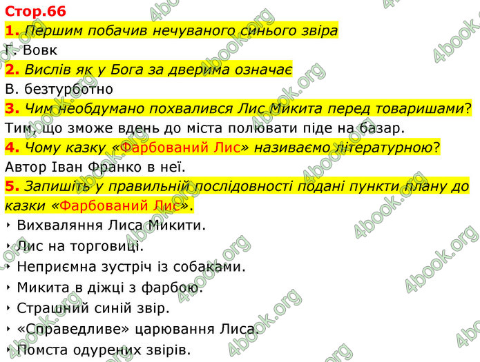 ГДЗ Українська література 5 клас Заболотний