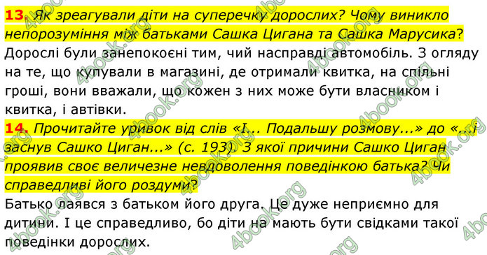 ГДЗ Українська література 5 клас Заболотний