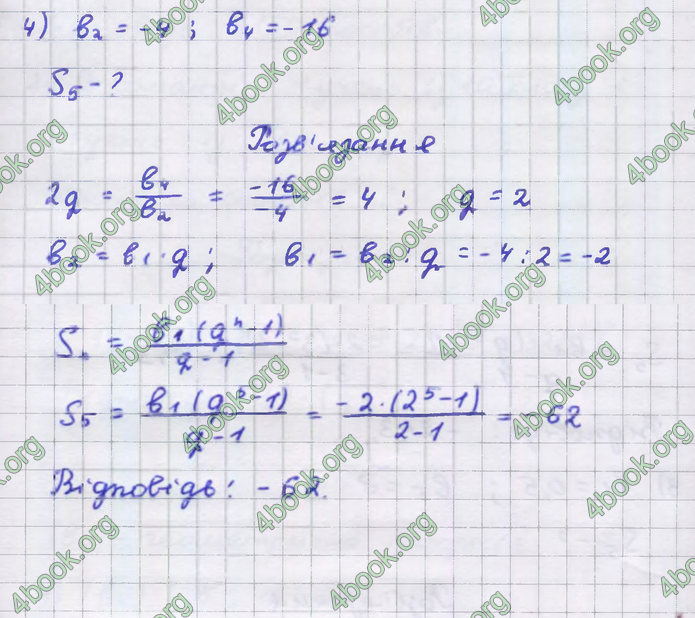 ГДЗ Алгебра 9 клас Тарасенкова