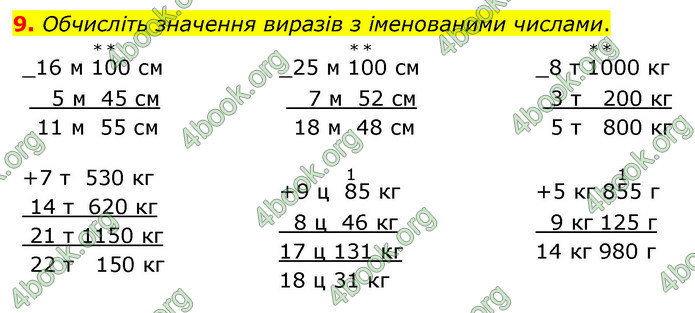 ГДЗ Математика 4 клас Логачевська (1 частина)