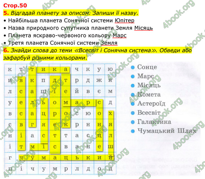 ГДЗ Зошит Я досліджую світ 4 клас Гільберг (1, 2 частина)