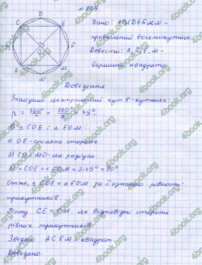 Відповіді Геометрія 9 клас Бурда 2017. ГДЗ