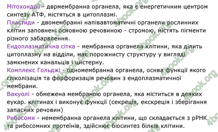 Відповіді Зошит Біологія 6 клас Соболь. ГДЗ