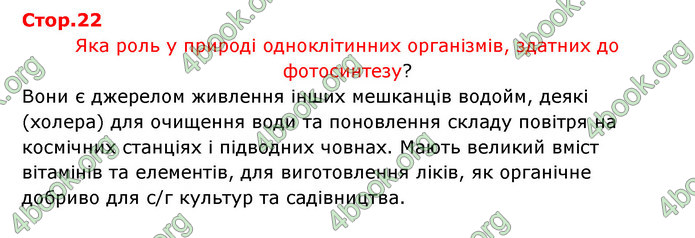 Відповіді Зошит Біологія 6 клас Соболь. ГДЗ