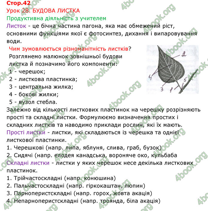 Відповіді Зошит Біологія 6 клас Соболь. ГДЗ