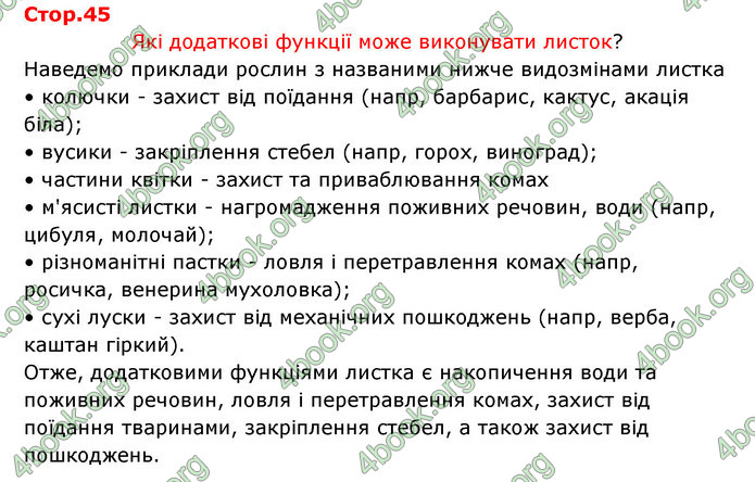 Відповіді Зошит Біологія 6 клас Соболь. ГДЗ