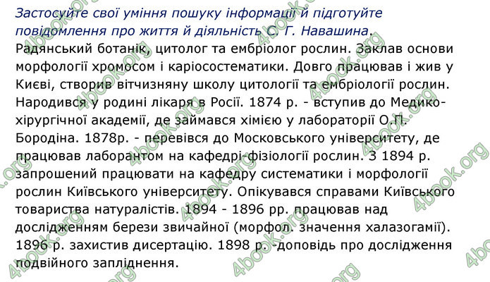 Відповіді Зошит Біологія 6 клас Соболь. ГДЗ