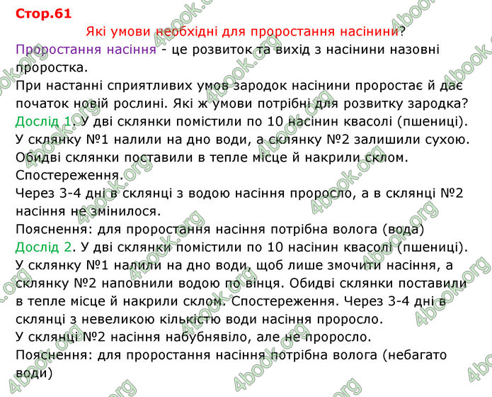 Відповіді Зошит Біологія 6 клас Соболь. ГДЗ