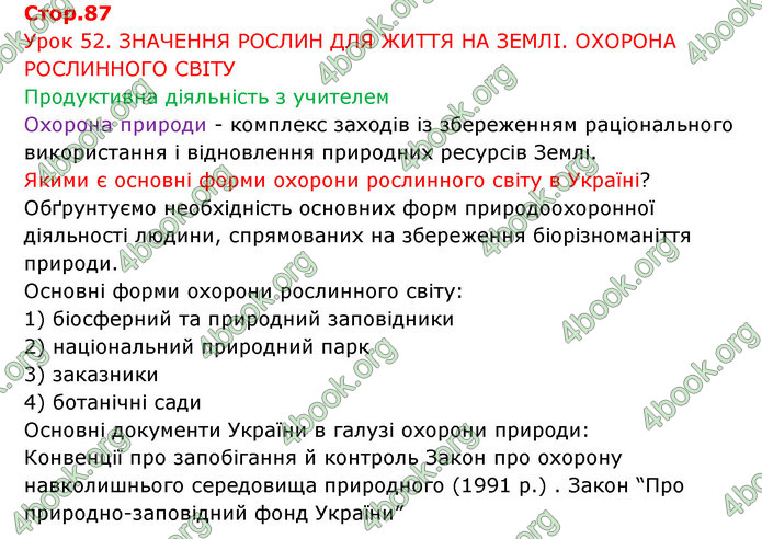 Відповіді Зошит Біологія 6 клас Соболь. ГДЗ