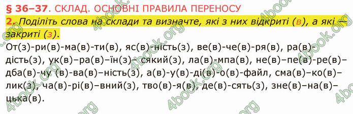 ГДЗ Українська мова 5 клас Авраменко 2022