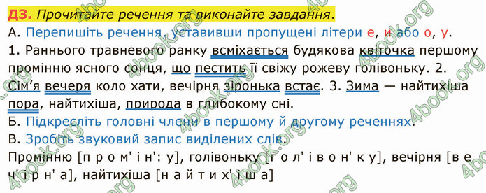 ГДЗ Українська мова 5 клас Авраменко 2022