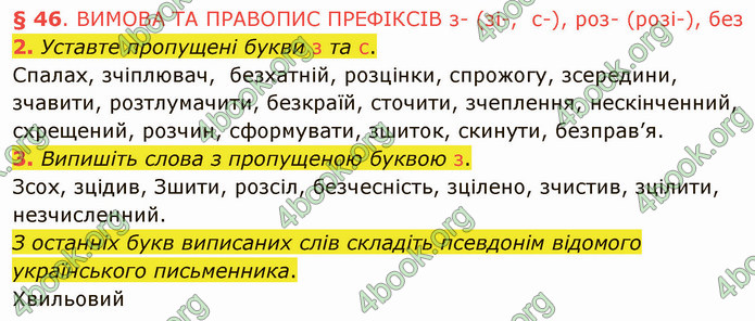 ГДЗ Українська мова 5 клас Авраменко 2022