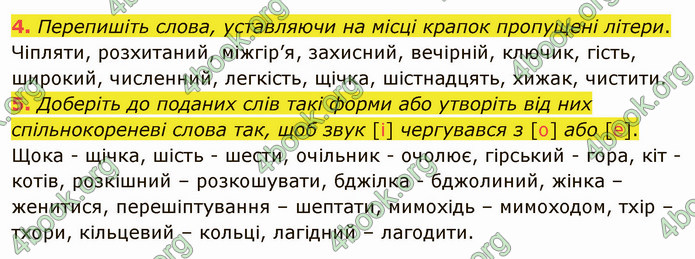 ГДЗ Українська мова 5 клас Авраменко 2022