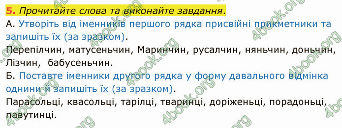 ГДЗ Українська мова 5 клас Авраменко 2022