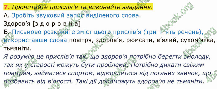 ГДЗ Українська мова 5 клас Авраменко 2022