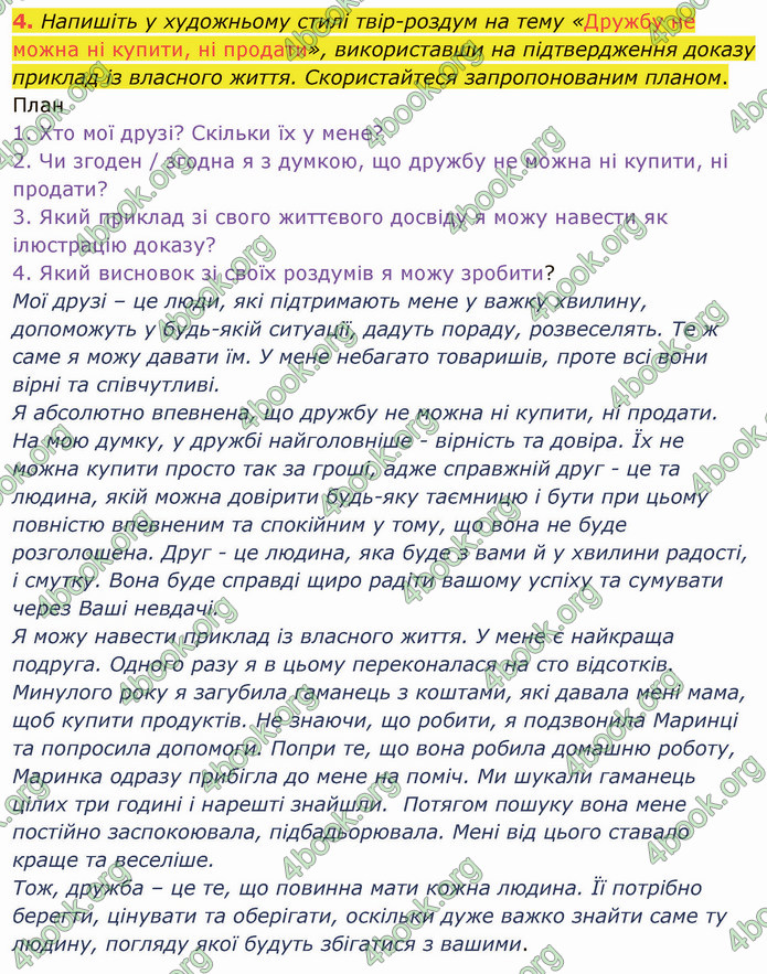 ГДЗ Українська мова 5 клас Авраменко 2022