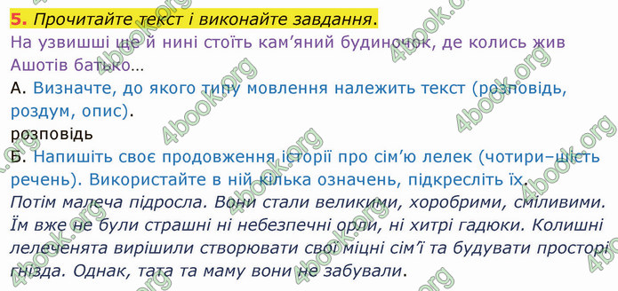 ГДЗ Українська мова 5 клас Авраменко 2022