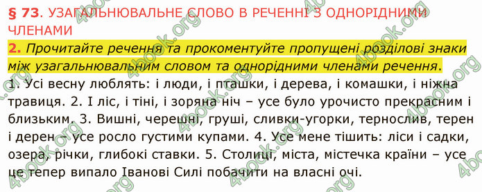 ГДЗ Українська мова 5 клас Авраменко 2022