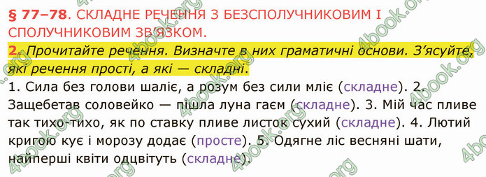 ГДЗ Українська мова 5 клас Авраменко 2022