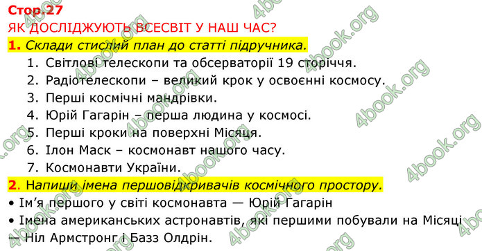 ГДЗ Зошит Я досліджую світ 4 клас Грущинська (1, 2 частина)