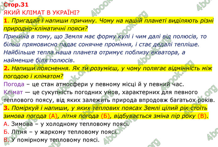 ГДЗ Зошит Я досліджую світ 4 клас Грущинська (1, 2 частина)