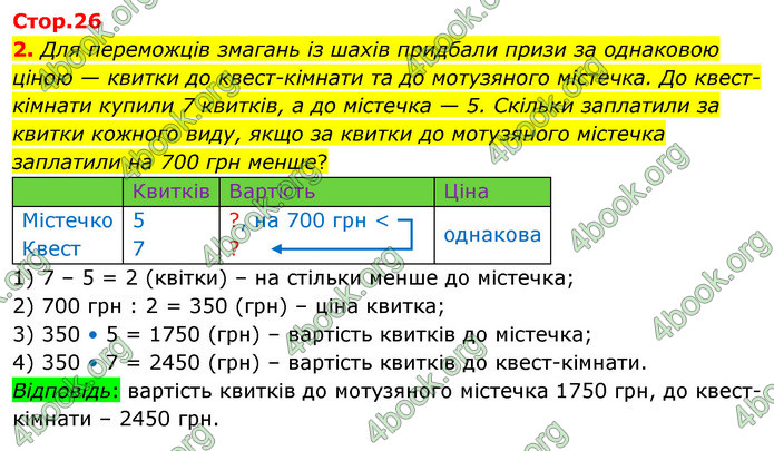 ГДЗ Математика 4 клас Скворцова 2021 (1, 2 частина)