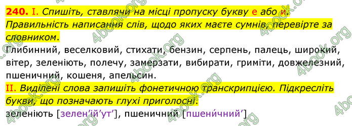 ГДЗ Українська мова 5 клас Заболотний 2022