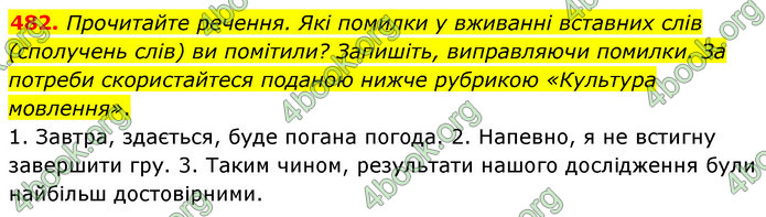 ГДЗ Українська мова 5 клас Заболотний 2022