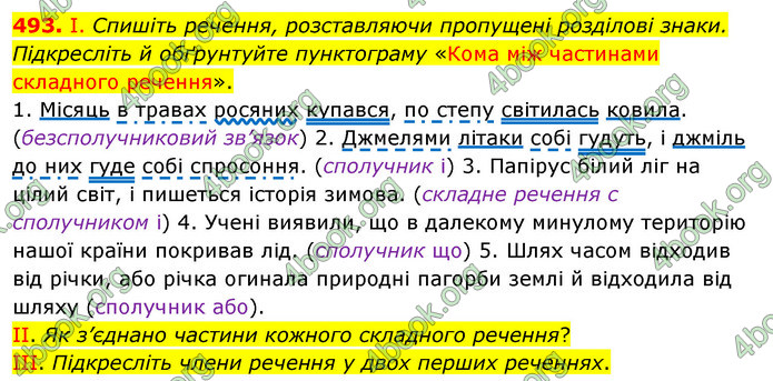 ГДЗ Українська мова 5 клас Заболотний 2022