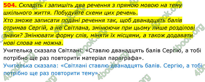 ГДЗ Українська мова 5 клас Заболотний 2022